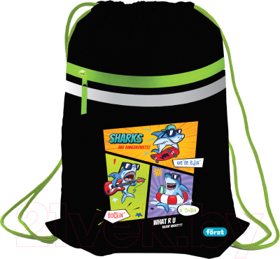 Мешок для обуви Forst Shark Party / FT-MS-020316 - фото