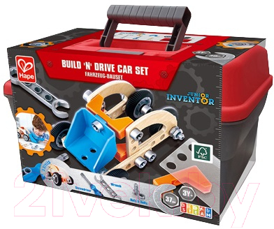 Конструктор Hape Машина / E3038_HP - фото