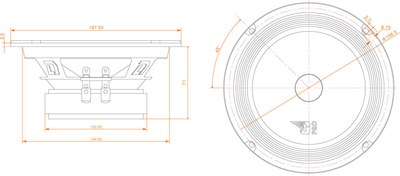 Среднечастотная АС DL Audio Gryphon Pro 165