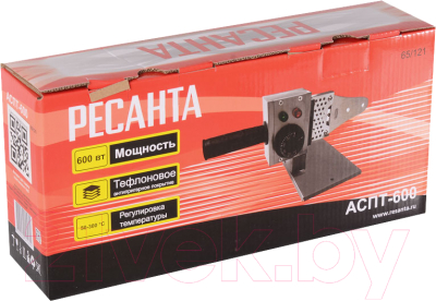 Паяльник для полипропиленовых труб Ресанта АСПТ-600