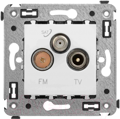 Розетка DKC Avanti TV-FM-SAT / 4400533 - фото