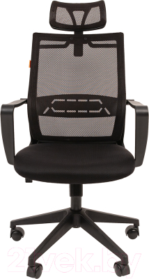 Кресло офисное Chairman 545 (ткань, черный)
