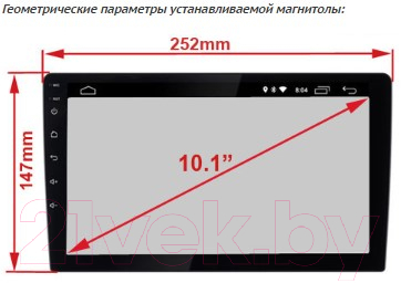 Переходная рамка Incar RCV-FC228