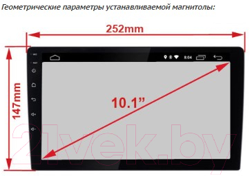 Переходная рамка Incar RCV-FC229