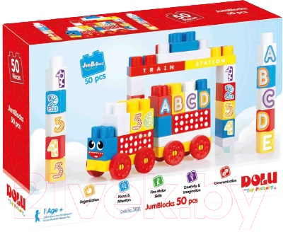 Конструктор Dolu JumBlocks / 5031 (50эл)
