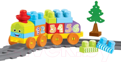 Конструктор Dolu Train Blocks / 5080 (36эл) - фото