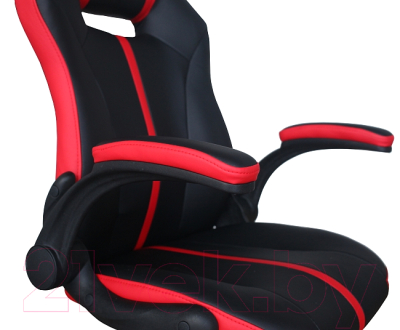 Кресло геймерское Меб-ФФ MF-609 (черный/красный)