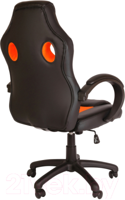 Кресло офисное Меб-ФФ MF-2008H (черный/оранжевый)