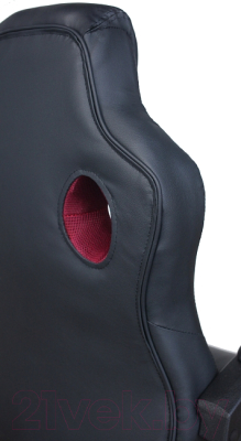 Кресло офисное Меб-ФФ MF-2008H (черный/красный)