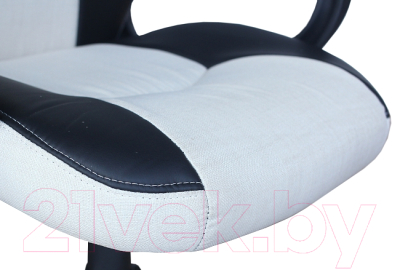 Кресло офисное Меб-ФФ MF-372 (черный/белый)