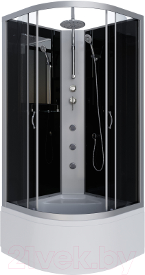 Душевая кабина Niagara NG-2509-14BKTG 100x100x200 - фото