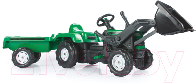 Каталка детская Dolu Ranchero с прицепом и ковшом / 8048