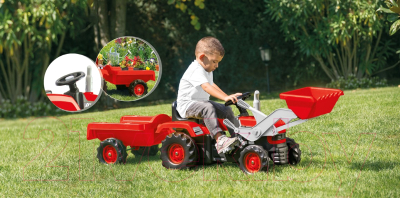 Каталка детская Dolu С прицепом и ковшом / 8152