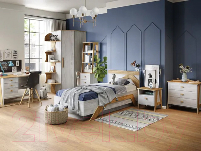 Стеллаж Мебель-КМК 2Я Скандинавия 0905.19