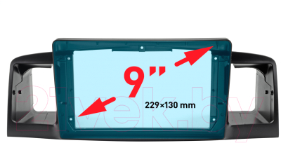 Переходная рамка Incar RBD-FC599