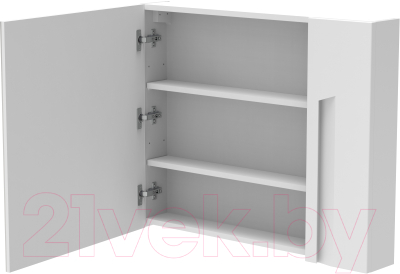 Шкаф с зеркалом для ванной АВН Ливорно 80 / 33.16