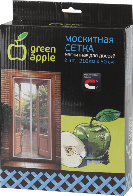 Москитная сетка на дверь Green Apple GBN007 / Б0032054 - фото