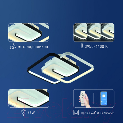 Потолочный светильник Rivoli Jenny 6102-101 / Б0059009