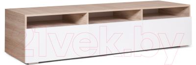 Тумба Мебель-Класс Сити-1 (белый/дуб сонома) - фото
