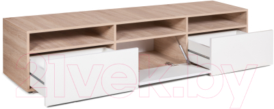 Тумба Мебель-Класс Сити-1 (белый/дуб сонома)