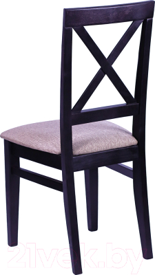 Стул Ельская мебельная фабрика МДК-63 / 20С 680-1 (венге/ролан коричневый)