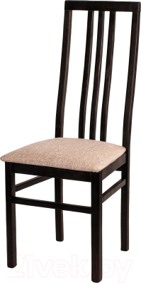 Стул Ельская мебельная фабрика МДК-82 / 15С 357 (венге/ролан коричневый) - фото