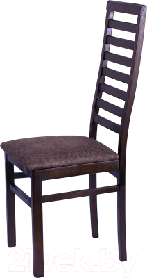 Стул Ельская мебельная фабрика МДК-82.2 / 15C 518 (венге/ролан коричневый)