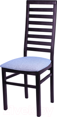 Стул Ельская мебельная фабрика МДК-82.2 / 15C 518 (венге/ролан серый) - фото