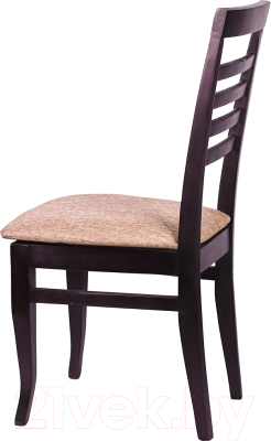 Стул Ельская мебельная фабрика МДК-93 / 15С 331-1 (береза венге/ролан коричневый)