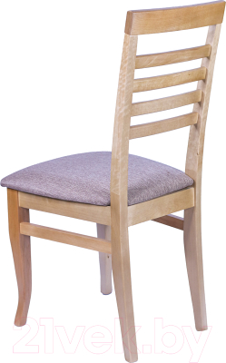 Стул Ельская мебельная фабрика МДК-93 / 15С 331 (береза Р43/ролан коричневый)