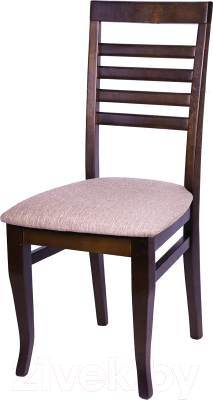 Стул Ельская мебельная фабрика МДК-93 / 15С 331-1 (береза Е50/ролан коричневый) - фото