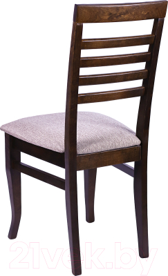 Стул Ельская мебельная фабрика МДК-93 / 15С 331-1 (береза Е50/ролан коричневый)