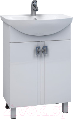 Тумба под умывальник Mixline Квадро 55 551699 - фото
