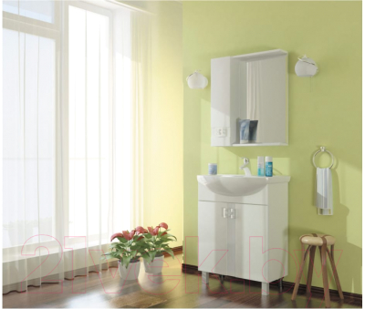 Тумба под умывальник Mixline Квадро 55 551699