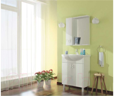 Тумба под умывальник Mixline Квадро 65 550494