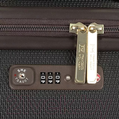 Чемодан на колесах Francesco Molinary 336-0193/3-20BLK