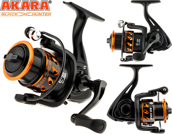 Катушка безынерционная Akara Black Hunter 1000 / BHF1000-10