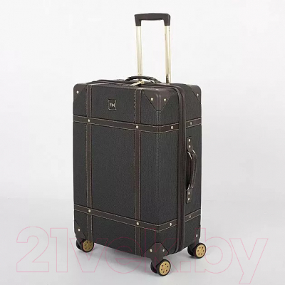 Чемодан на колесах Francesco Molinary 336-0193/3-24BLK