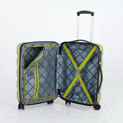 Чемодан на колесах Francesco Molinary 336-161426/3-20GRN