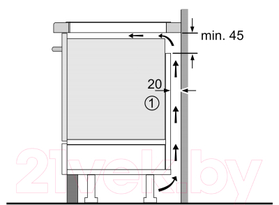 Индукционная варочная панель Bosch PIE651FC1E