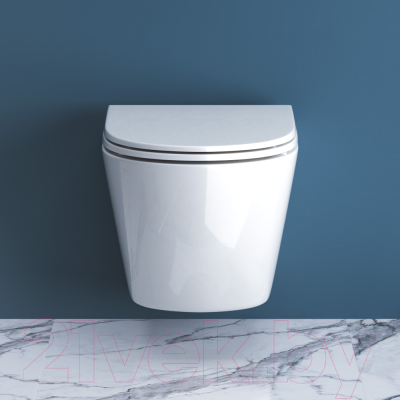 Унитаз подвесной BelBagno Sfera-R BB046CHR/BB870SC