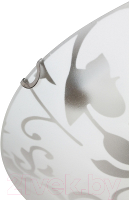 Потолочный светильник Элетех Эрика 400 НПБ 06-3х60 М65 / 1005206094 (матовый белый/хром)