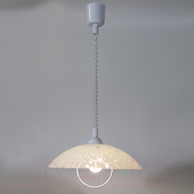 Потолочный светильник Элетех Эрика 410 НСБ 72-60 М52 / 1005159637 (матовый белый)