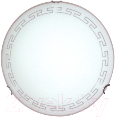 Потолочный светильник Элетех Этруска 400 НПБ 06-3х60 М65 / 1005206098 (матовый белый/хром)