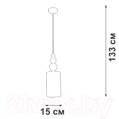 Потолочный светильник Vitaluce V2995-0/1S