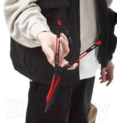 Нож игрушечный VozWooden Бабочка. Черная Вдова / 1001-0116