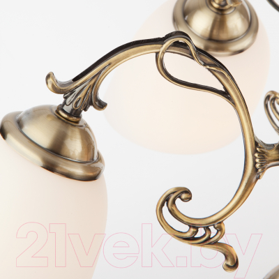 Люстра Евросвет Ariele 22010/6+2 (античная бронза)