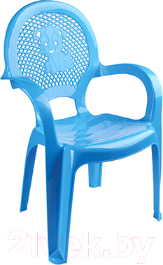 Стул пластиковый DD Style Детский 06206 (голубой) - фото