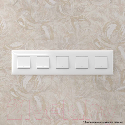 Рамка для выключателей и розеток DKC Avanti / 4400900