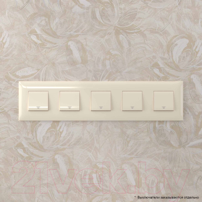 Рамка для выключателей и розеток DKC Avanti / 4405900